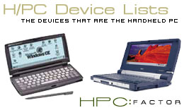 Handheld PC Device Lists Link